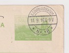 Ww1 Serbian Card Captured Used German Feldpoststation Nr 18 11th Army Macedonia