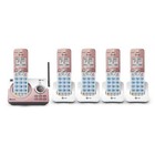 New At t 5 Handset Cordless Phone W Bluetooth Connect To Cell Smart Call Block