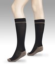 Travelon Copper Infused Compression Socks Medium Medium  Black- 