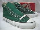 Deadstock Vintage 70 s Converse All Star Basketball Hi Green Canvas 1-9619 Us8 5