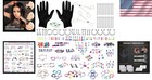 Body Piercing Kit With Needles  Jewelry  And Supplies - 14g  16g  18g  20g