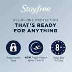 Stayfree Ultra Thin Long Super Pads Without Wings 32 Count Multi-fluid Protec   