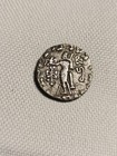 Ancient Indo-scythian Kingdom Azes Ii Ar Tetradrachm Silver Coin
