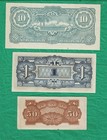 Ww-ii Malaysia   Singapore- 3 Lot  Uncirculated Jim Japanese Invasion Money
