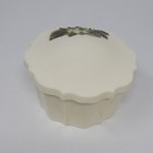 Vintage Schwarz Bros Plastic Powder Box Lot Dresser Vanity Menda Cameo