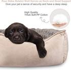 Orthopedic Dog Bed Washable Soft Breathable With Non Slip Bottom For Indoor Pets