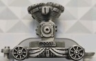 Harley Davidson 2001 Pewter Mini Twin Cam Box Car Train  0396 Of 2 500 Rare Htf