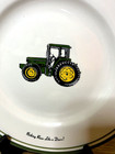 John Deere Tractor Dinner Plate 11 3 8 In Replacement White Ceramic Gibson