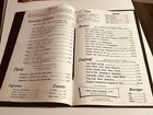 Vintage Restaurant Menu Michael s In Glendora California