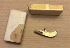 Antique German Maus Miniature Toy Pistol  Toy Gun  Gold See Photos