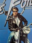 1976 Fonzie Happy Days Tv Dynamite Poster      henry Winkler The Fonz 16  X 21 