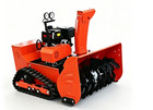 Remote Controlled Track Snow Blower  39  Width Gasoline 15hp  camera lighting