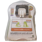 Iogear 2-port Usb Kvm Switch With Audio Gcs632u For Windows  Mac   Sun