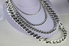 925 Sterling Silver Cuban Curb Link Chain Necklace 2mm 6mm Men Women 16  40 