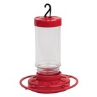 2 Pack First Nature Hummingbird Feeder  16 Oz  Red  Plastic