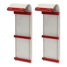 Melrose Vintage Toboggan Sled Decor  set Of 2 