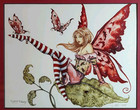 Flirty Faery Amy Brown 2004 Framed Print Fairy Butterfly Fantasy Art Decor