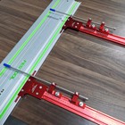 Aluminum Alloy Parallel Guide System For Repeatable Cuts For Track Saw Rail Us