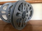 16mm 400 Ft  Brand New Grey Plastic Movie Film Reels - 4-reel Pack 16mm 400 