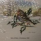 Uk Limited Edition First Day Issue Lithograph - Iom Christmas 1980  3087 Of 9500