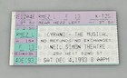 Cyrano The Musical Broadway Ny Neil Simon Theatre 1993 Playbill Brochure Ticket