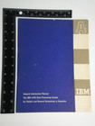 Vintage 1962 Ibm 1440 Data Processing System General Information Manual Book
