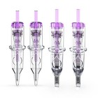 Wormhole Tattoo Cartridge Needles  20pcs Mixed Sizes 3rl 5rl 5rm 7rm Disposable