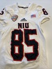 Game Worn Used Jersey Northern Illinois Huskies Niu Football Adidas Medium  85
