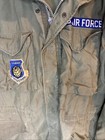 Measurements Pictured Usaf Sateen Green Cold Weather Field Coat Jacket 7772