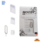 Noosy Sim Card Adapter Nano Micro Standard Converter Kit With Sim Tray Ejector