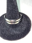 New Without Tags Contemporary Multi Silver Women s Love Ring Size 8 5
