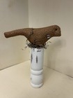 6  Handmade Primitive Bird On Wood Spindle