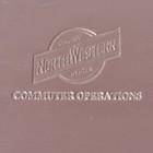 Vtg Northwestern Chicago System Commuter Operations Maroon Binder Railroad Dart