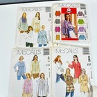 Vtg Lot 9 Uncut Mccalls Simplicity Sewing Patterns Tops Blouses Vests 1990s Y2k