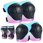 Kids youth Knee Pads And Elbow Pads Set For Kids 3-14 M 7-14years  Colorful