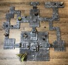 Big Dungeon Tile Modular Set Dungeons   Dragons Pathfinder D d Terrain 28mm