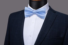 Pre-tied Bow Tie Satin Solid Bowtie Adjustable Tuxedo Bowties For Men With Gift 