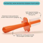 Double Sided Toothbrush  First Toothbrush For Baby   Toddler  1 Pack  Orange
