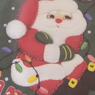 Vintage Bucilla Christmas Santa Felt Applique Stocking Kit 83203 Bah Humbug 1994