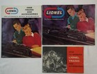 6 Pc Lot - Lionel Train Catalogs Brochures Foldout 1960-1966-1968-1970-1972-1973
