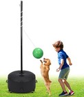  Heavy Duty Tetherball Set  Two Methods Of Use Tether Ball Poles With Ball   