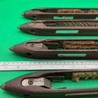 Vintage Tru-loc Wooden Fabric Weaving Shuttle Loom Frame - Set Of Four