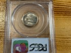 1977 Jefferson 5 Cent Struck On Dime Planchet Pcgs Ms64