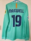 Fc Barcelona - Maxwell - Match Worn Shirt - La Liga Spain 2010-11 Away Model