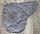 Deluxe Gray Champion Micro Fleece Lined English Saddle Cover