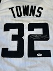 Karl-anthony Towns Signed Autographed Timberwolves Custom Jersey 5 Star Coa