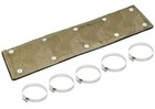 Titanium Pipe Shield Exhaust Heat Shield With Gloves 6  X 24 