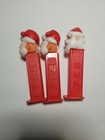Vintage Lot Of 3 One Rear Santa Pez Dispenser Made In Slovenia Yugoslavia China