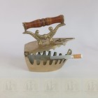Antique Brass Ashtray Ornate Design Collectible Vintage Smoking Accessory Gifts