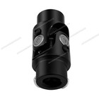 New 3 4  Round X 3 4  Dd Steering Shaft U Joint Coupling Black 3 4 Round 3 4 Dd